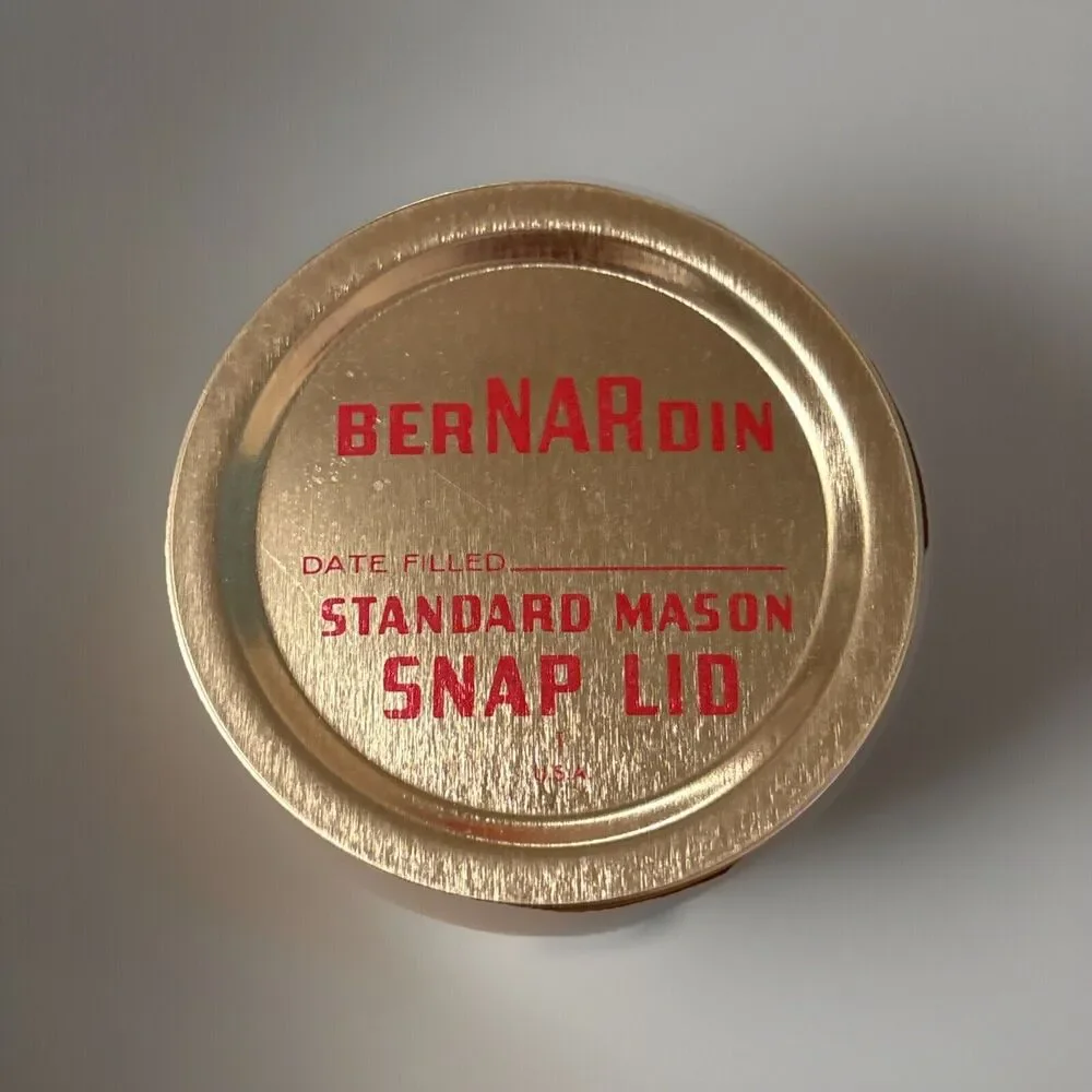 Mixed Lot Canning Jar Lids 6 Magic Button 8 Ball 1 Bernardin In Bernardin Box